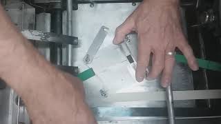 Bonding process on Habasit MAT 02H tape/belting material - Video #1