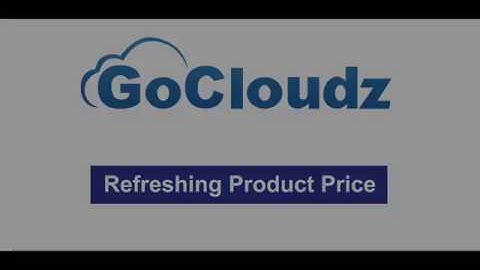 GoCloudz Product Bundle - Refresh Bundle with updated Product Price