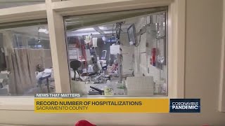 Sacramento County reaches record number of COVID-19 hospitalizations