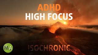ADHD High Focus - Epic Rock Metal Mix with Isochronic Tones
An epic rock metal mix (Iron Surge) combined with high-beta isochronic tones for targeted left-brain stimulation.
Part of the ADHD High Focus Support series, this session is designed to:
✅ Facilitate deep focus, concentration, and sustained attention
✅ Provide an auditory anchor to minimise cognitive friction
✅ Support a calm, settled mental state for high-level productivity
♫ MP3 Download (Iron Surge):
https://www.mindamend.com/shop/adhd-high-focus-support/
📺 More videos in the ADHD High Focus Support series:
https://www.youtube.com/watch?v=jvM9AfAzoSo&list=PLveg0IEcZWN5iVmMduR9UjLzX_YgCetds
🔔 Subscribe for new tracks:
http://www.youtube.com/user/MindAmend?sub_confirmation=1
Who is it for?
● Students with ADHD requiring focus music for studying
● Professionals seeking left-brain stimulation for organised thinking and productivity
● Anyone wanting to utilise brainwave entrainment to support a locked-in flow state
How this session works:
This track uses a split-hemisphere protocol to encourage higher cognitive arousal in the left brain, which is primarily responsible for logic and linear tasks.
● The Ramp-Up: Both ears start at 10Hz, gradually increasing over 15 minutes.
● The High-Beta Peak: At 15 minutes, the Right ear (Left brain) transitions to 40Hz, while the Left ear (Right brain) holds at 14Hz.
● The Cycle: This entrainment pattern repeats 9 times across the 3-hour track to sustain focus without brain fatigue.
👉 To stimulate the left brain, frequencies are played in the right ear (and vice versa).
Headphones Required 🎧
Because this session delivers independent frequencies to each ear, headphones are essential for the split-hemisphere effect to function. For a deeper look at the tech, see: https://www.mindamend.com/brainwave-entrainment/isochronic-tones/#splithemispherestimulation.
Volume 🔊
Set the volume at a comfortable level thats clear enough to hear the isochronic tones, but never uncomfortably loud.
📌Important information:
Important Information: This audio is intended for general cognitive support and productivity enhancement only. It is not a medical treatment and is not intended to diagnose, treat, or replace professional advice for ADHD or any other health condition.
Safety: Do not listen while driving or operating heavy machinery. ADHD High Focus - Epic Rock Metal Mix with Isochronic Tones