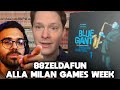 DARIO MOCCIA reagisce A 88ZELDAFUN ALLA MILANO GAMES WEEK