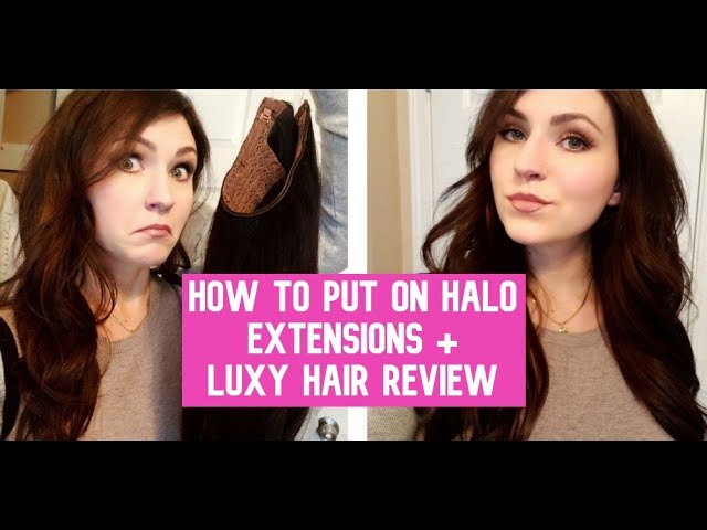 THE TRUTH ABOUT HALO EXTENSIONS | Luxy Hair Review - YouTube