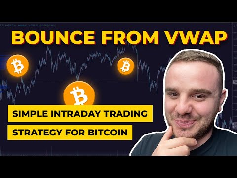 Bounce from VWAP.Simple intraday trading strategy for BITCOIN.