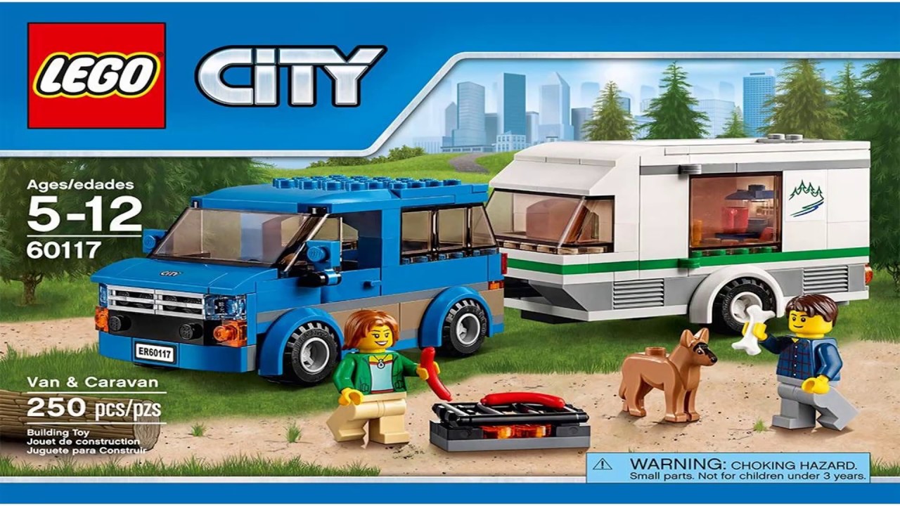 Lego City 60117 Van and Caravan The BEST non lego technic set EVER
