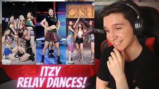 DANCER REACTS TO ITZY RELAY DANCES! | 