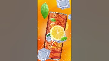 Mirinda Cold Drink Animation Video in Canva #canvatutorial#productanimation #productadvertising