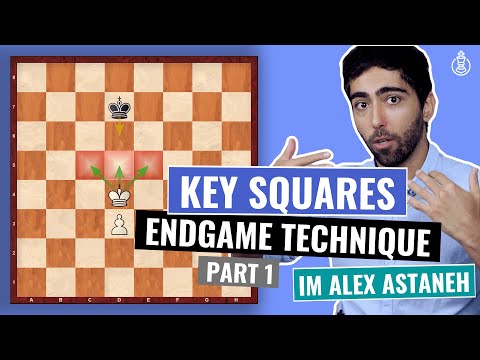 Key Squares in King and Pawn Endgames | Part 1 | Beginner Endgame Technique | IM Alex Astaneh