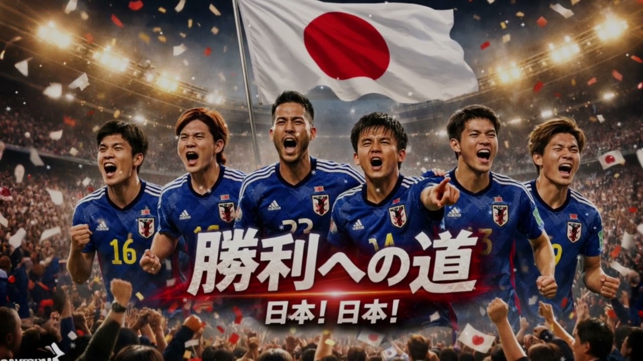勝利への道 🇯🇵 日本代表応援歌 | ワールドカップ2026 サッカー