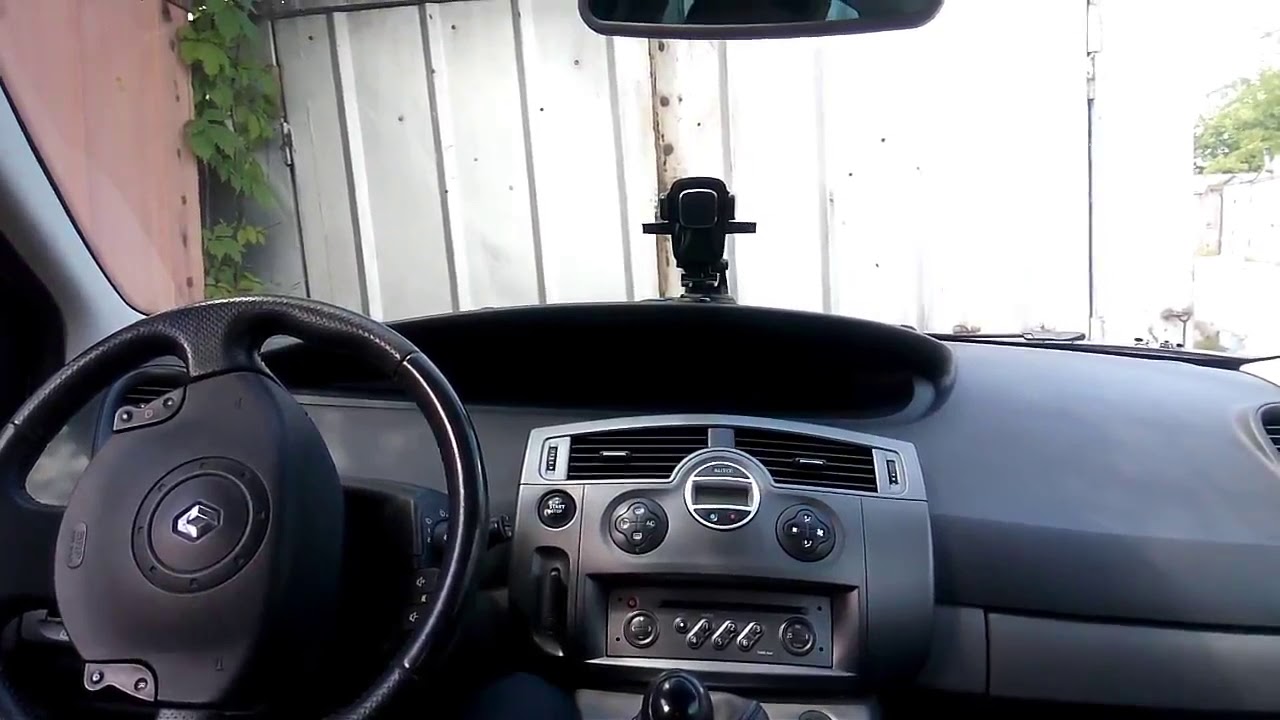 Renault scenic/grand scenic разрядился новый аккумулятор - YouTube