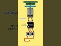 DC Motor forward and reverse system circuit diagram #shots #electrical #electrician