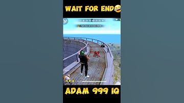 999 IQ 😁Adam Use Tips & Tricks To Kill Grandmaster Player 😱||Funny🤣 Ending||🔰#shorts #short