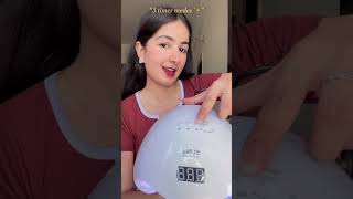 Flipkart Finds ✨ Salon UV Nail Lamp at Home for ₹300?! 😭🎀| #flipkart #pinterest #meesho