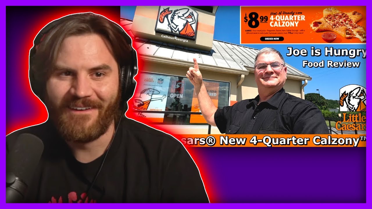 Joe Is Hungry: Little Caesar's 4-Quarter Calzony - Will Neff Reacts