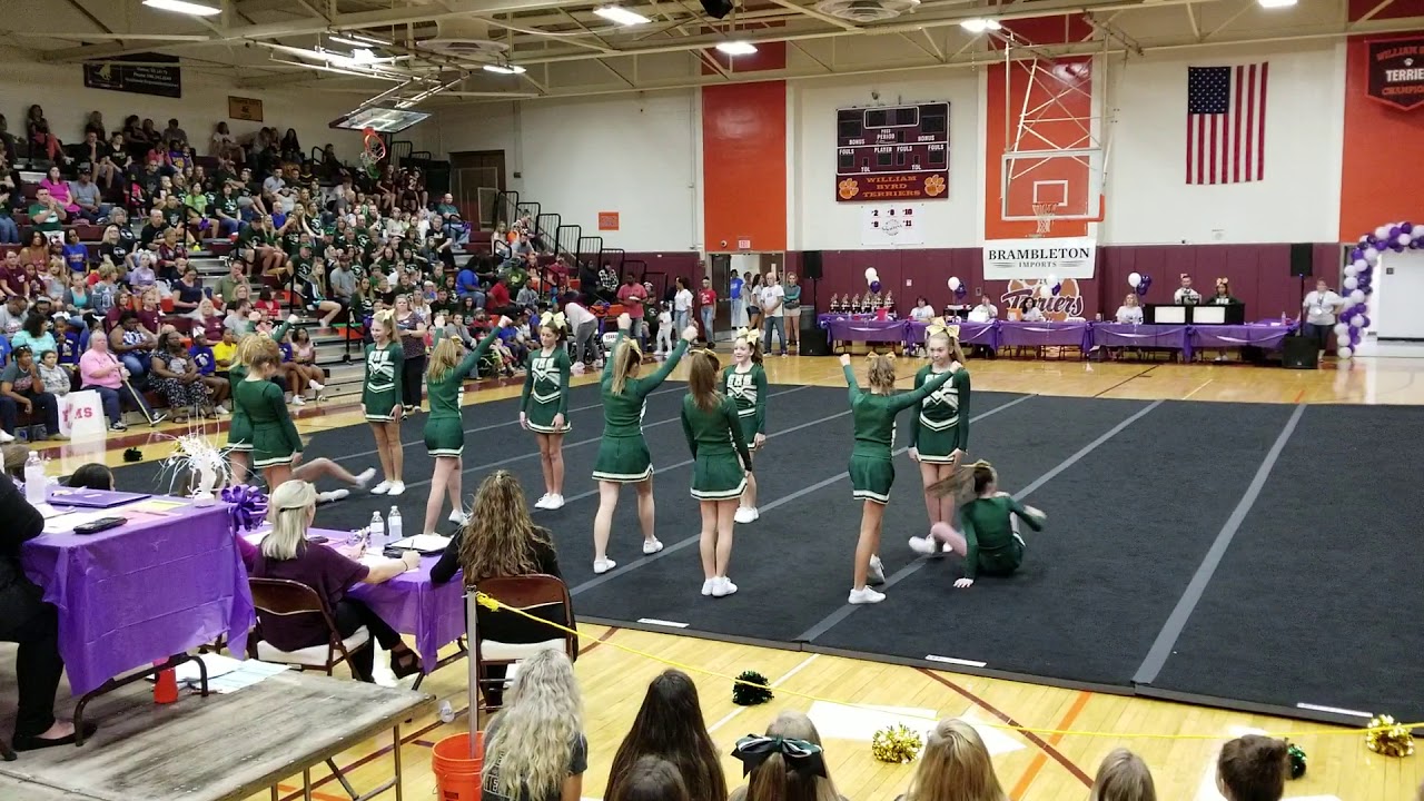 Glenvar Middle School at The Battle Byrd Cheer Competition 2018 YouTube