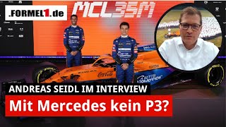 Trotz Mercedes-Power schlechter als 2020? | McLaren-Teamchef über Fahrer, Motor & Regeln | F1 2021