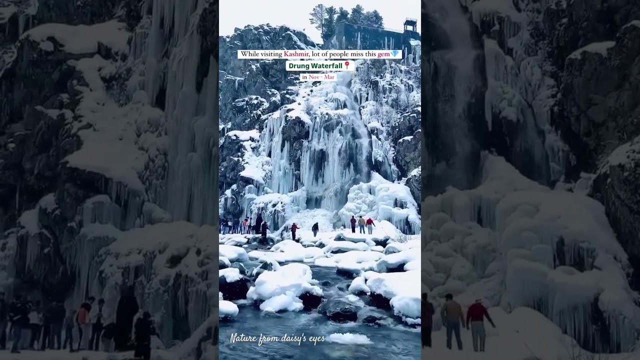 Exploring Drung Waterfall: Kashmir's Hidden Tourism Gem 