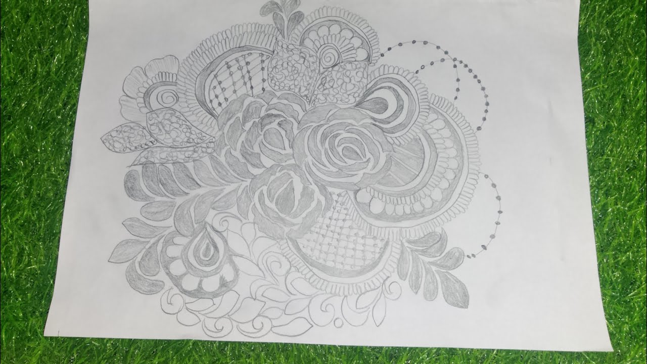 Beautiful and simple mehndi design unique and beautiful simple pencil mehndi design 😊💖