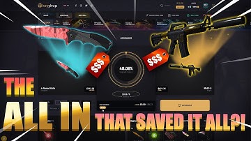 The ALL IN that saved it all?! | KeyDrop CSGO gambling | AnoN