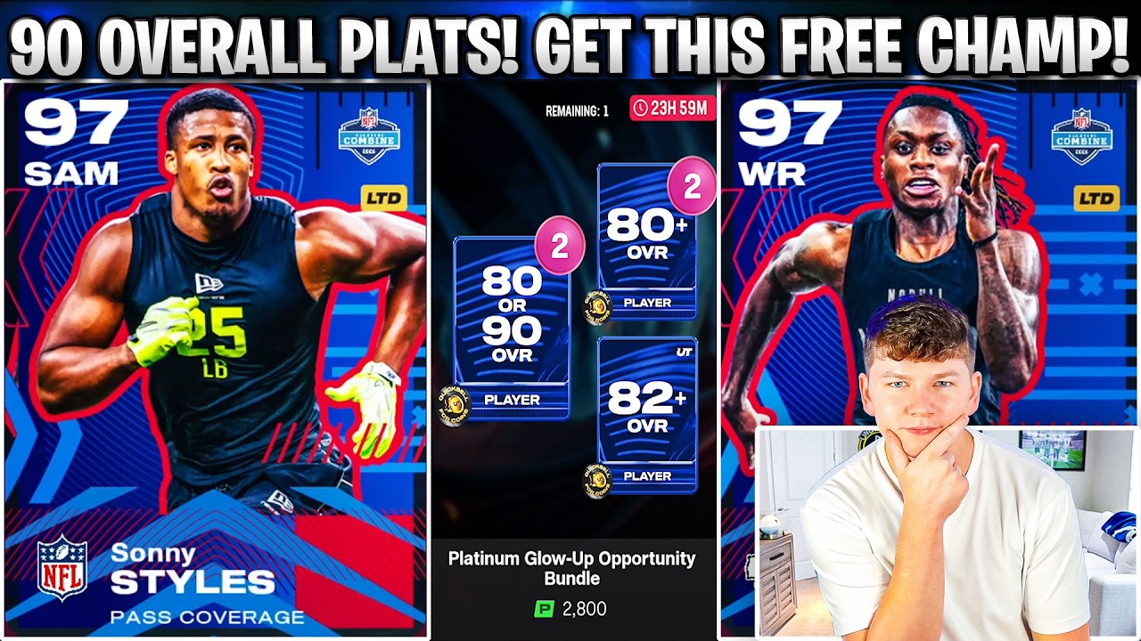 90 OVERALL PLATS! CHOOSE THIS FREE CHAMP NOW! COMBINE PART 2 IS HERE!