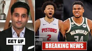 GET UP | Shams details on Cunningham injury, Giannis & Bucks parts ways & NBA expand to 32 teams