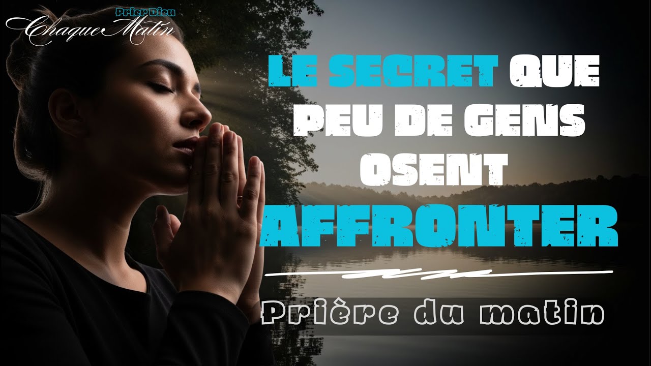 Arrêtez vous maintenant ! Si vous souffrez, c'est votre SEULE chance de guérir | Prière Du Matin