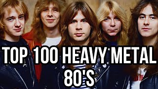 TOP 100 HEAVY METAL 80's