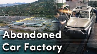 Sneaking Inside Completely Intact Abandoned Car Factory