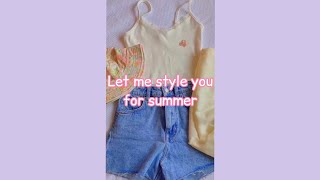 Let me style you for summer 2021🦋||outfit inspo✨|| #shorts