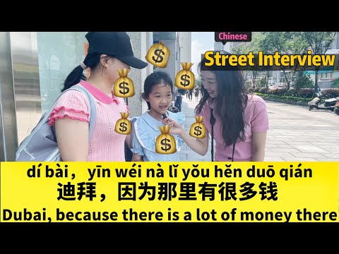 Chinese Favorite City And Country And Why Street Interview Chinese Conversation English Subtitle