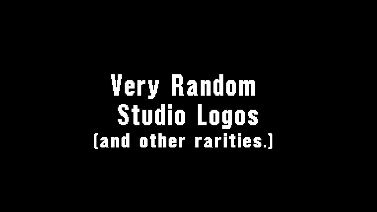 Very Random Studio Logos (and other rarities) (1997-2004) - YouTube