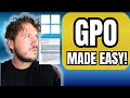 Group Policy Made Easy | Real GPO Examples Every IT Tech Should Know