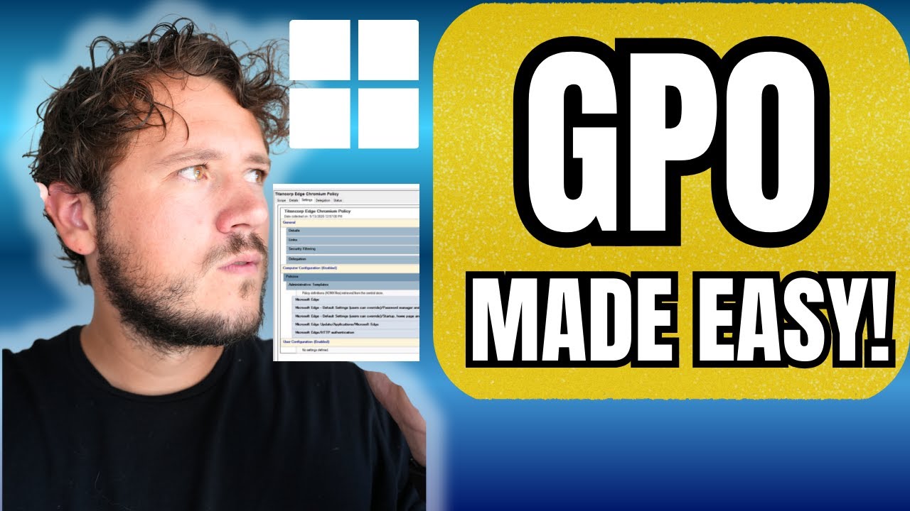 Group Policy Made Easy | Real GPO Examples Every IT Tech Should Know