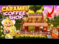 Heartopia | Build for a CARAMEL COFFEE SHOP - Aesthetic & Cozy Way! #heartopia #howto