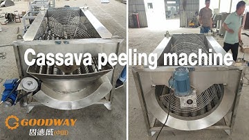 Cassava washing and peeling machine for sale