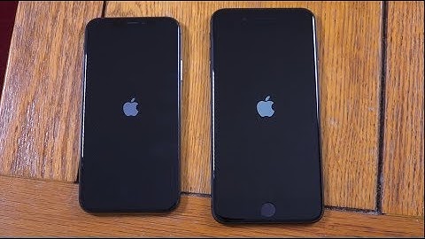 iPhone X vs IPhone 8 Plus - Speed Test!