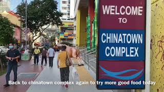 Famous claypot rice at chinatown