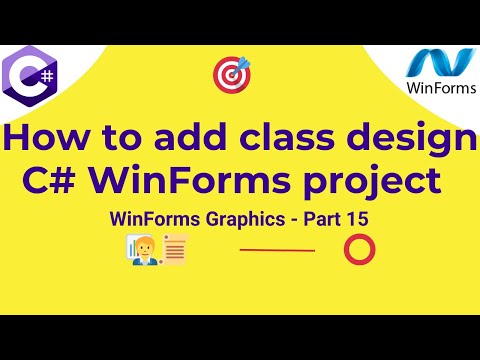 C# WinForms: How to Add a Class Designer to Your Graphics Project 🎨💻