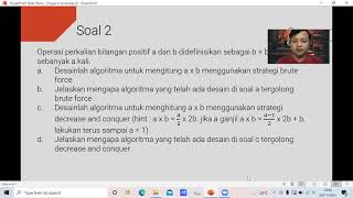 PRAKTIKUM MINNGU 14 DESAIN & ANALISIS ALGORITMA ( decrease and conquer )