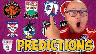 2026/27 EFL League Two Matchday 1 Predictions