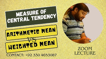 Arithmetic mean vs weighted mean (The basic difference with solved examples)