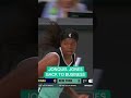 JJ getting us started with some corner 👌 action!  #nyliberty #wnba #jonqueljones