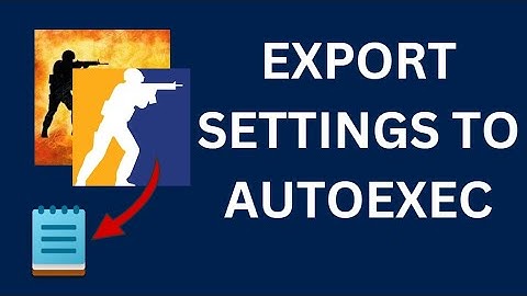 How to TRANSFER/EXPORT Settings into an Autoexec/Config | CS2/CSGO