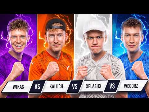 KALUCH vs xFlaShx vs WĘGORZ vs WIKAS - LIGA YOUTUBERÓW | odc. 3 🔥