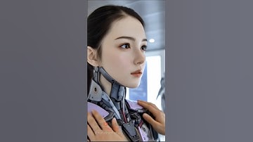 Guy Tries Out the Newest Girlfriend Robot at the Expo.