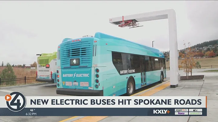 Spokane Transit Authority's electric buses hit the roads