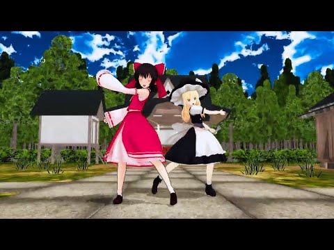 【MMD】東方メンバーでカラフル×メロディ