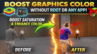 Change Graphics Color on any Emulator || Without Root or App