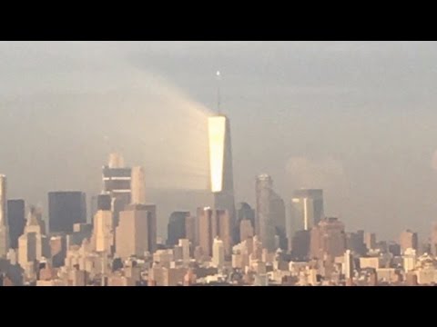 Sunlight Causes One World Trade Center Building To Glow Before 9/11 Anniversary