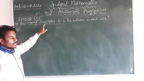 Karnataka SSLC mathematics on ARITHMETIC PROGRESSION exercise 1.2