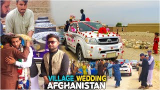 Village wedding Ceremony in Afghanistan | wedding food | 4K